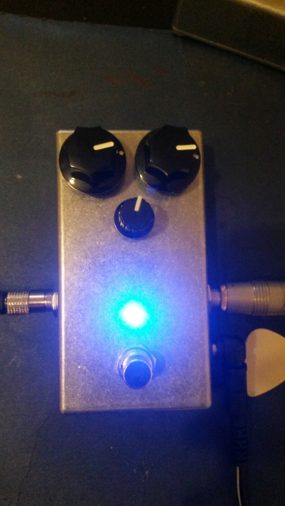 Homemade Deep Blue Delay Effects Pedal - Electric guitar, Pedalboard, Radio electronics, Sound, Delay, Dead by daylight, Longpost