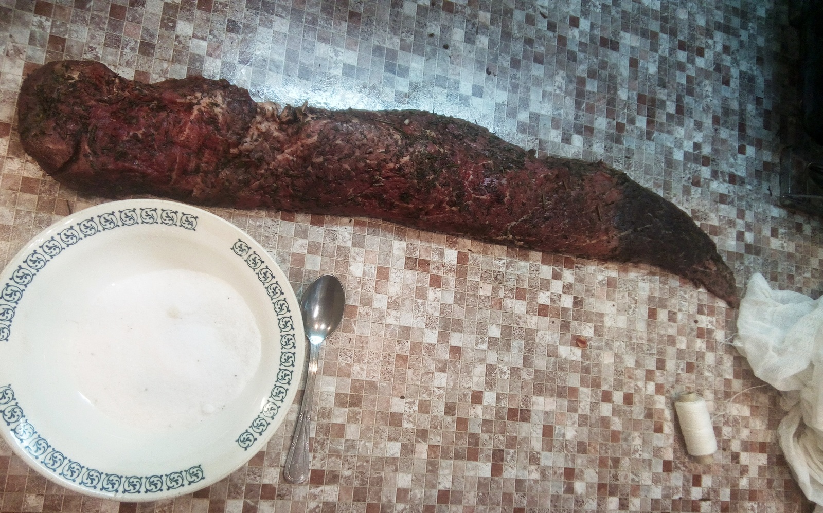 Bresaola is ready! - My, Bresaola, Yummy, Longpost