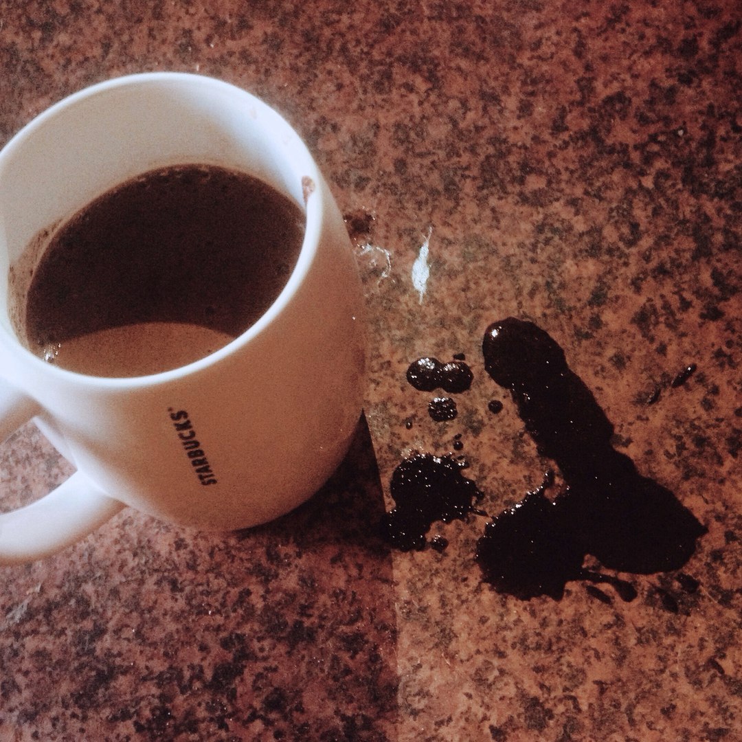 Brewed coffee. Somehow it worked out. - My, Coffee, Divination