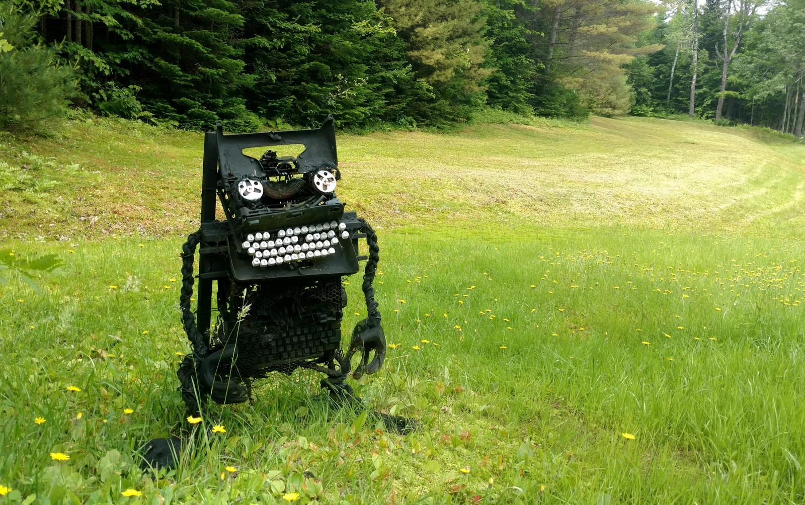 Machine uprising - The photo, Nature, Typewriter, Typewriter