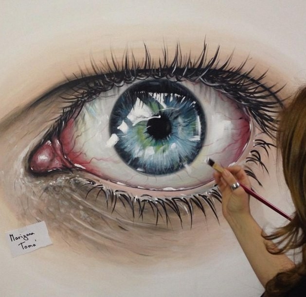 Mesmerizing - Painting, Eyes, Creation, Street artists