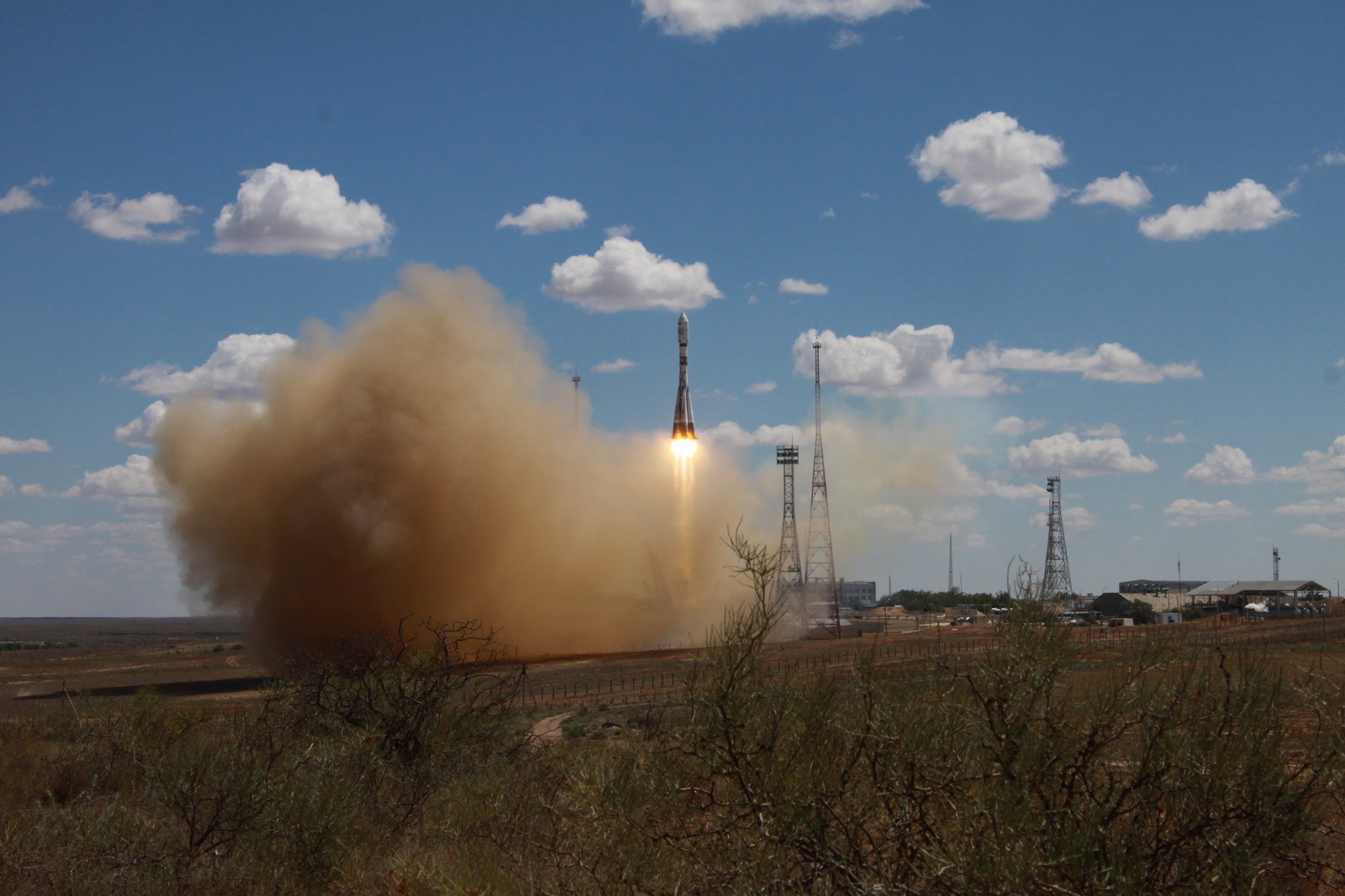 Launch of Soyuz 2.1a launch vehicle with 73 satellites - Space, Union, Rocket, Start, Baikonur, Video, Longpost