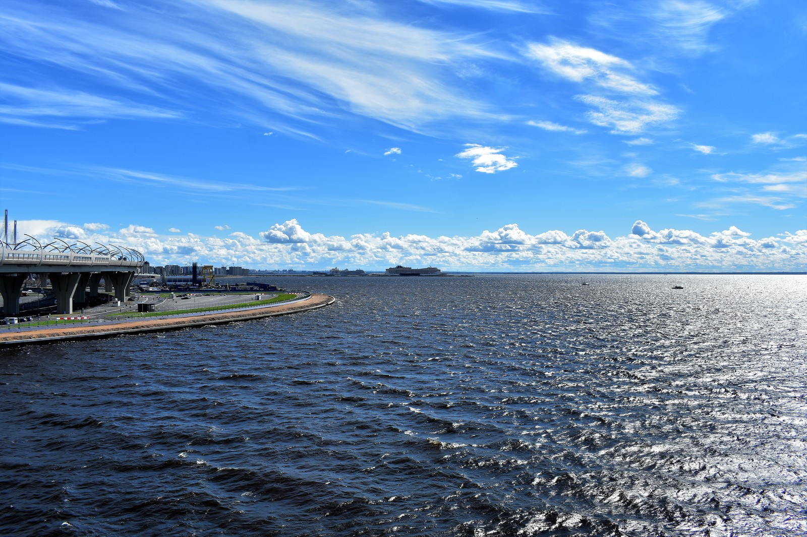 Sunny Petersburg - My, Saint Petersburg, The photo, Lakhta, , 