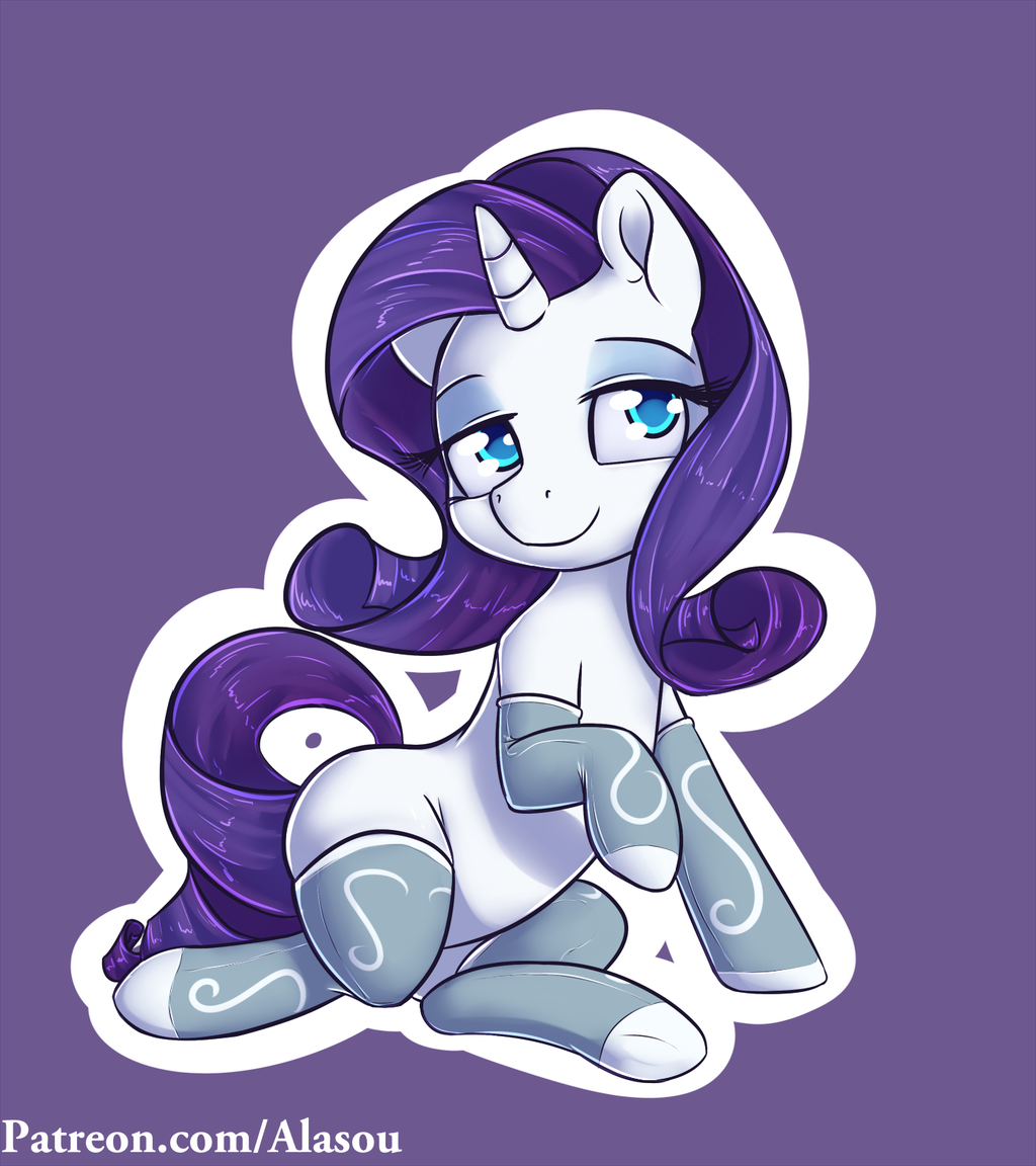 Cutie Rarity - My little pony, Rarity, Alasou