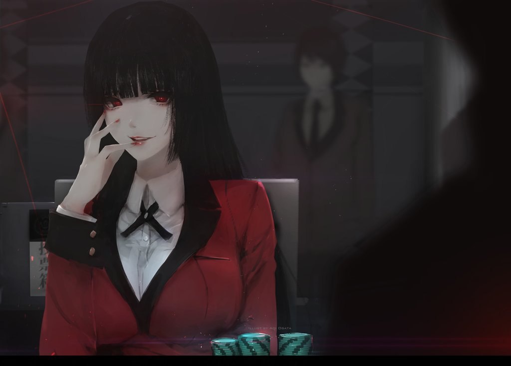 Anime Art - Kakegurui, Anime art, Anime, Anime girls, Passion