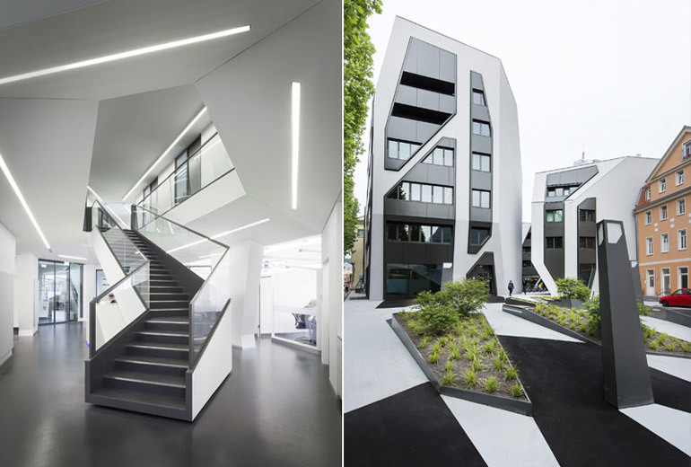 Unusual office buildings - Germany, House, Building, Architecture, Longpost