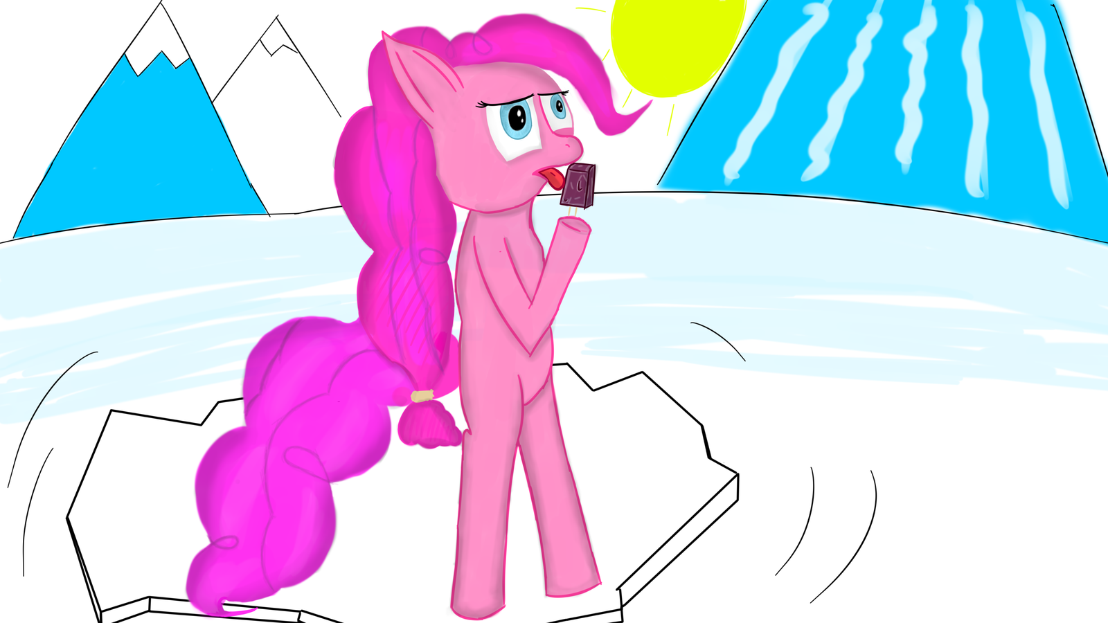 Went to ice cream - My, My little pony, Pinkie pie