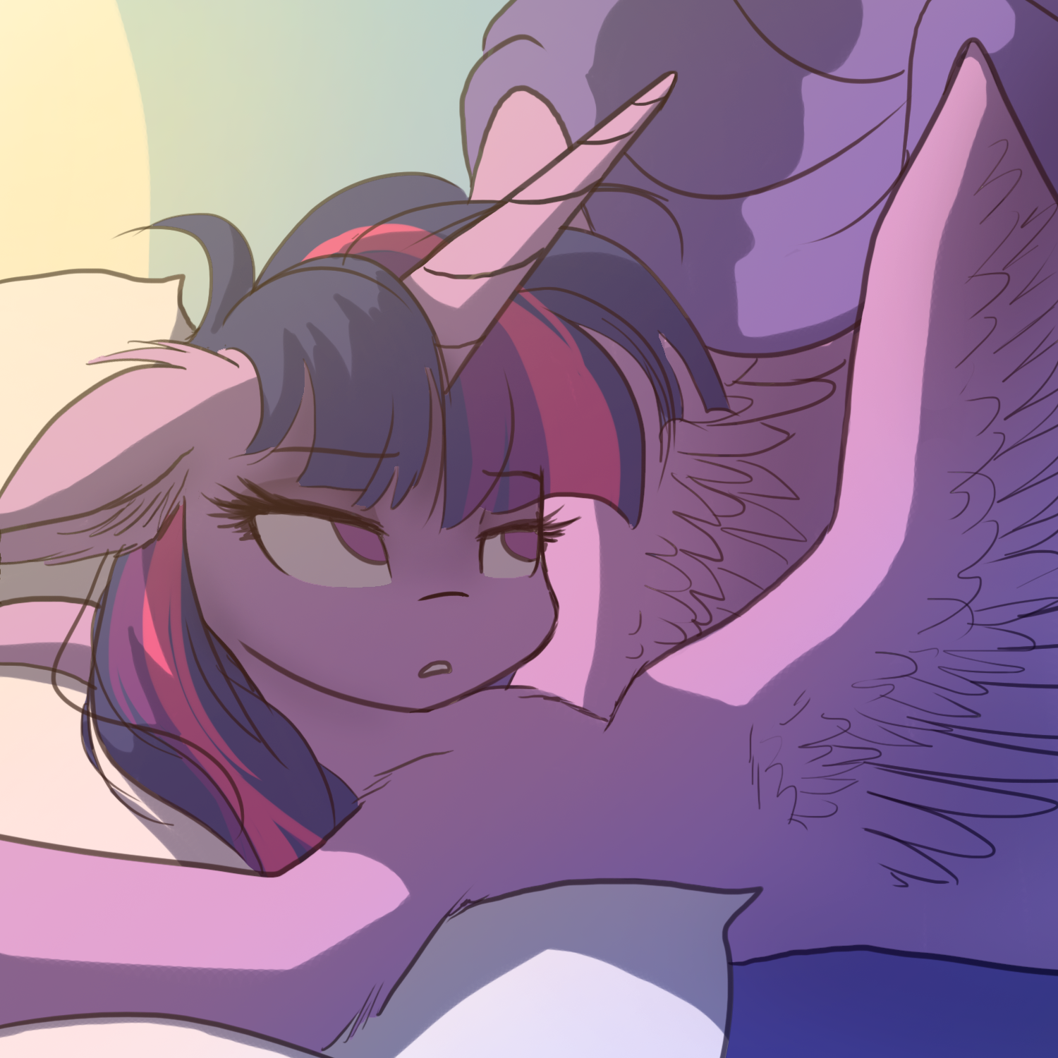 Morning Twilight... - My little pony, Twilight sparkle, Katputze