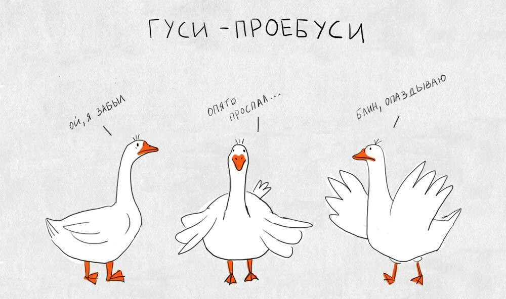 In each of us there is such a goose - Гусь, Picture with text, Images, In contact with