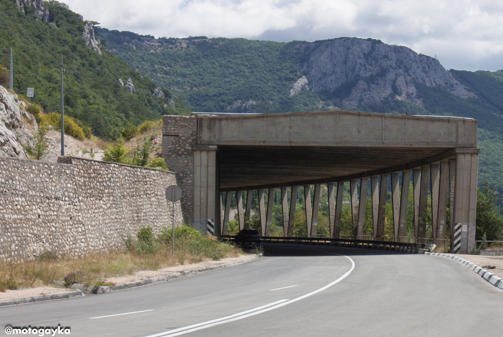 Some Crimean roads :) - My, Crimea, Skirts, , Black Sea, Nobody reads tags, , Longpost