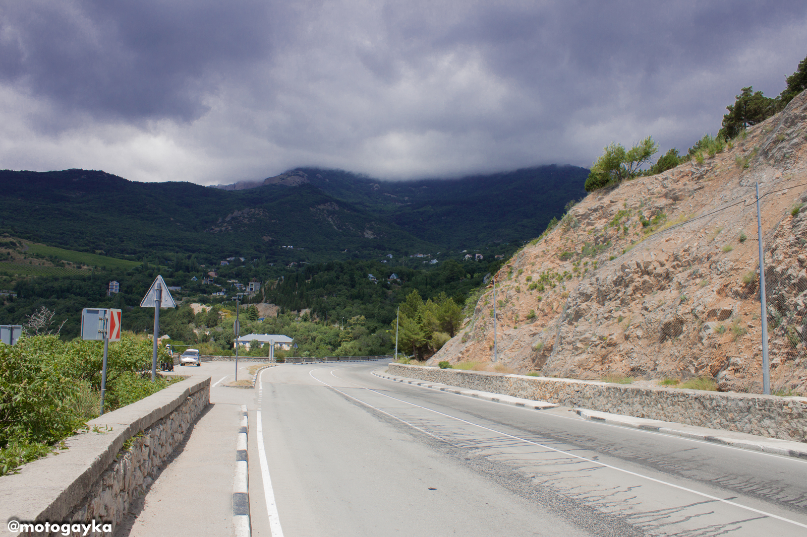 Some Crimean roads :) - My, Crimea, Skirts, , Black Sea, Nobody reads tags, , Longpost