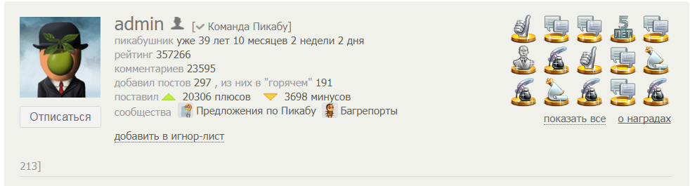 Первые 10 пользователей на пикабу - Моё, Пользователи, Исследования