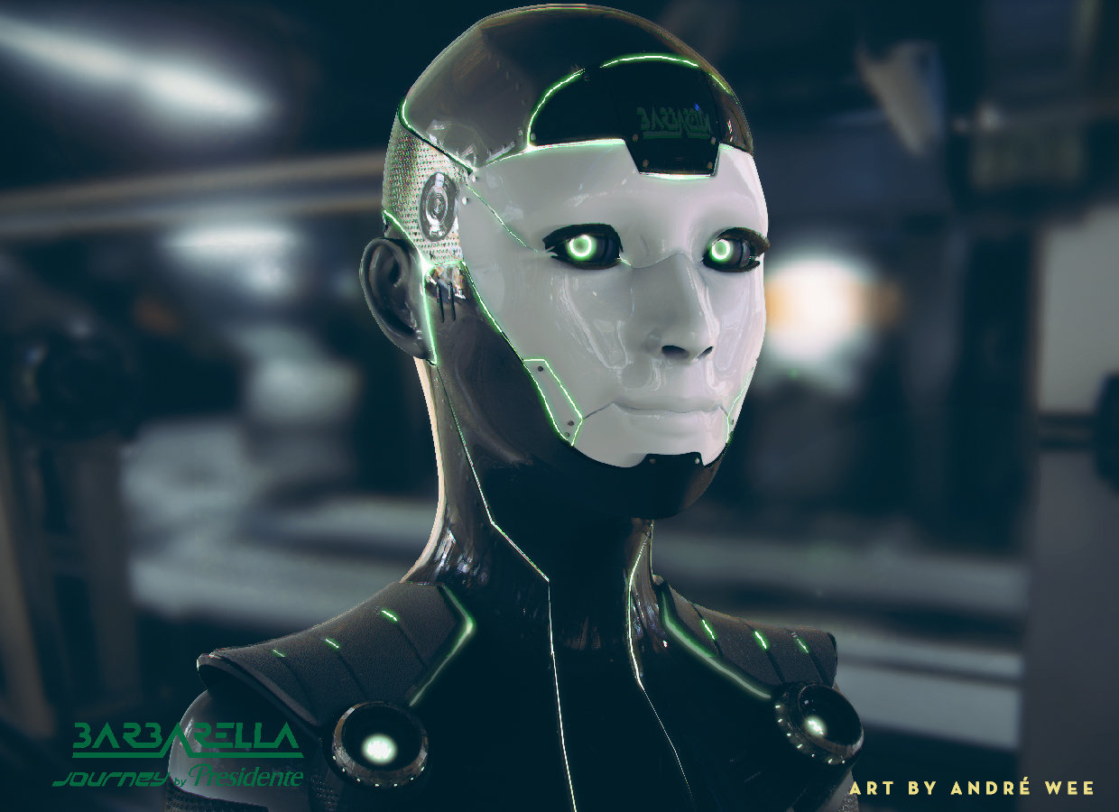 Artificial - Artificial Intelligence, Robot, Art, Longpost