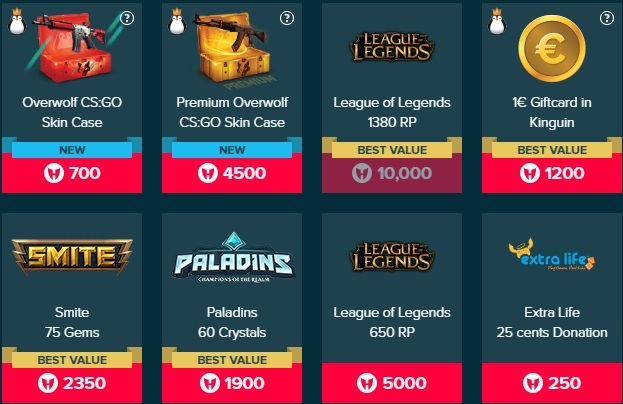 For a free currency in LoL, PoE, Paladins, you only need once a day... - My, LOL, League of legends, Freebie, CS GO freebie, Earnings, Paladins, Path of exile, Longpost