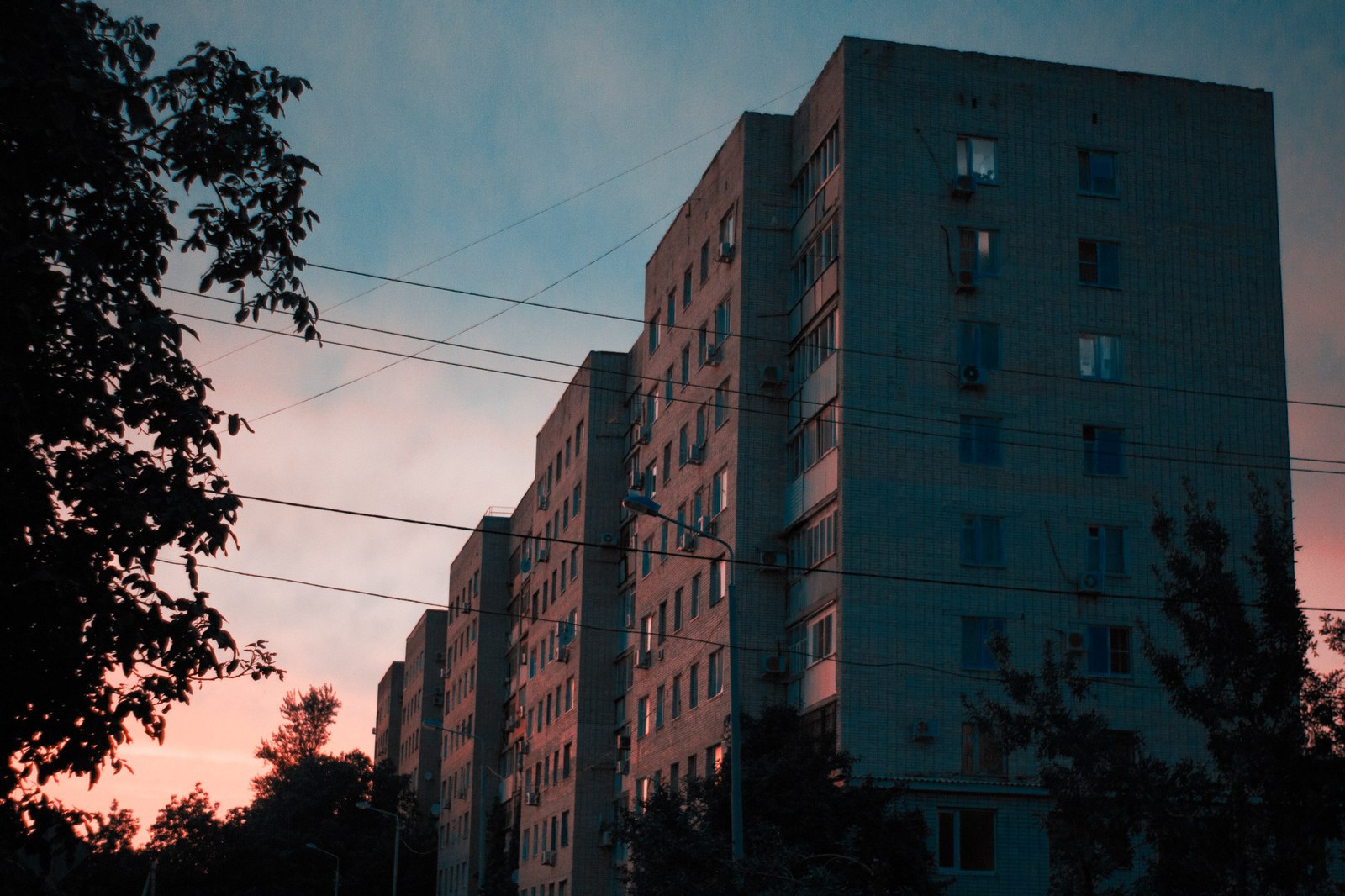 Reflections of the sunset - My, The photo, Sunset, Summer