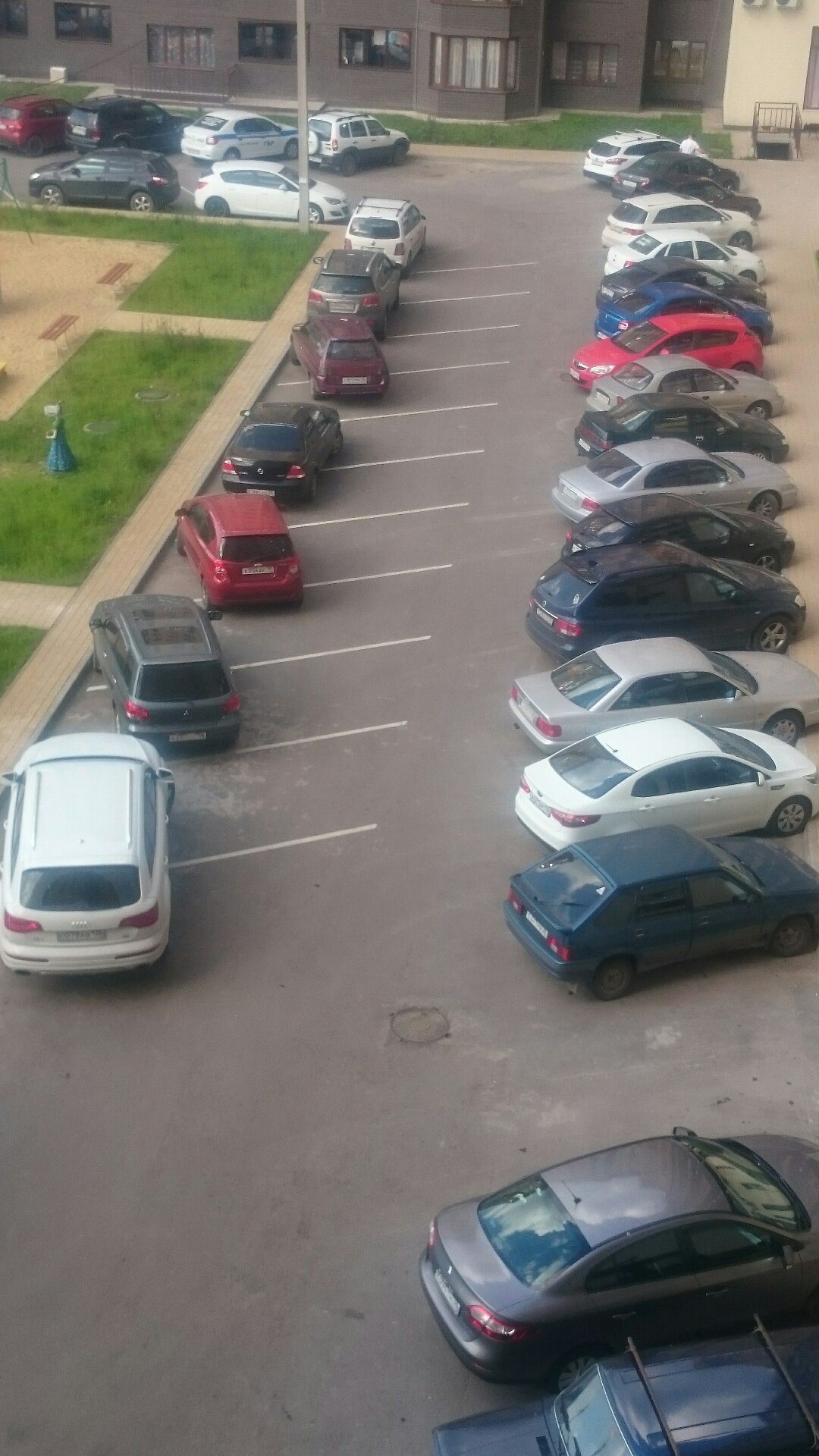 Tale of how Russian people parked their horses) - My, Parking, Неправильная парковка