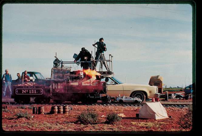 A few photos from the filming of my favorite trilogy - Назад в будущее, Filming, Old photo, Longpost, Back to the future (film)