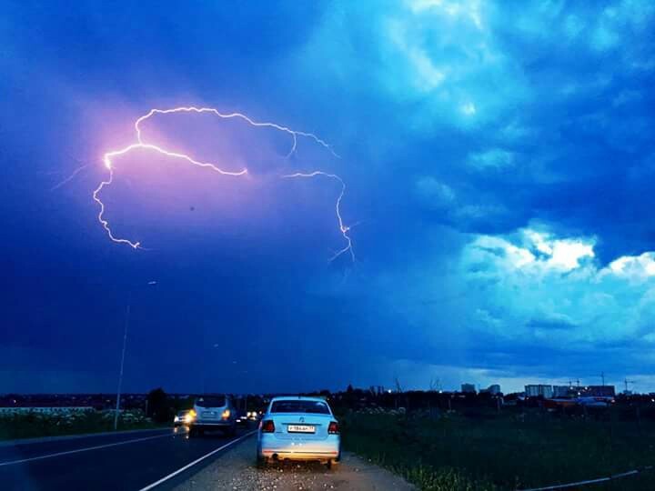 Thunderstorm in Syktyvkar - Syktyvkar, Thunderstorm, Beautiful