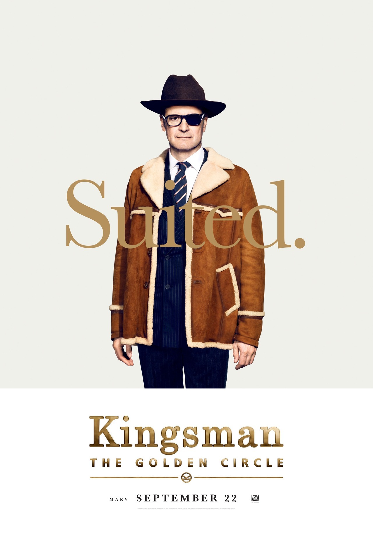 Posters for the film Kingsman: The Golden Circle - Movies, , Taron Edgerton, Colin Firth, Mark Strong, Jeff Bridges, Channing Tatum, Poster, Longpost