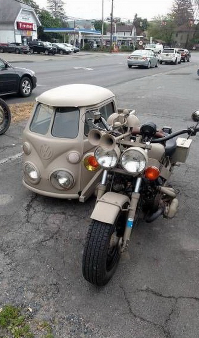 German motorcycle cab Kabinenroller - Moto, 