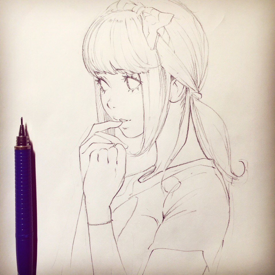 Several sketches by Ilya Kuvshinov - Art, Ilya Kuvshinov, Longpost