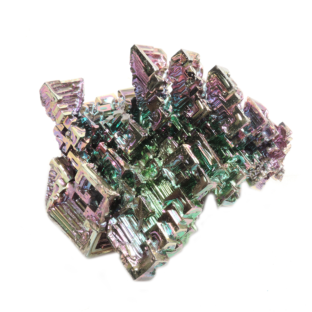 Natural bismuth (+ video) - Bismuth, Crystals, Nature, beauty, Interesting, Decoration, Metal, Diversity, Video, Longpost