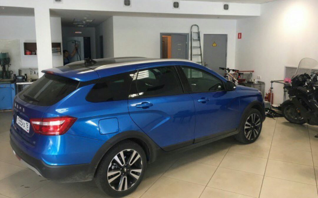 Lada Vesta SW Cross in the Exclusive package - Auto, Vesta, Longpost, Lada Vesta