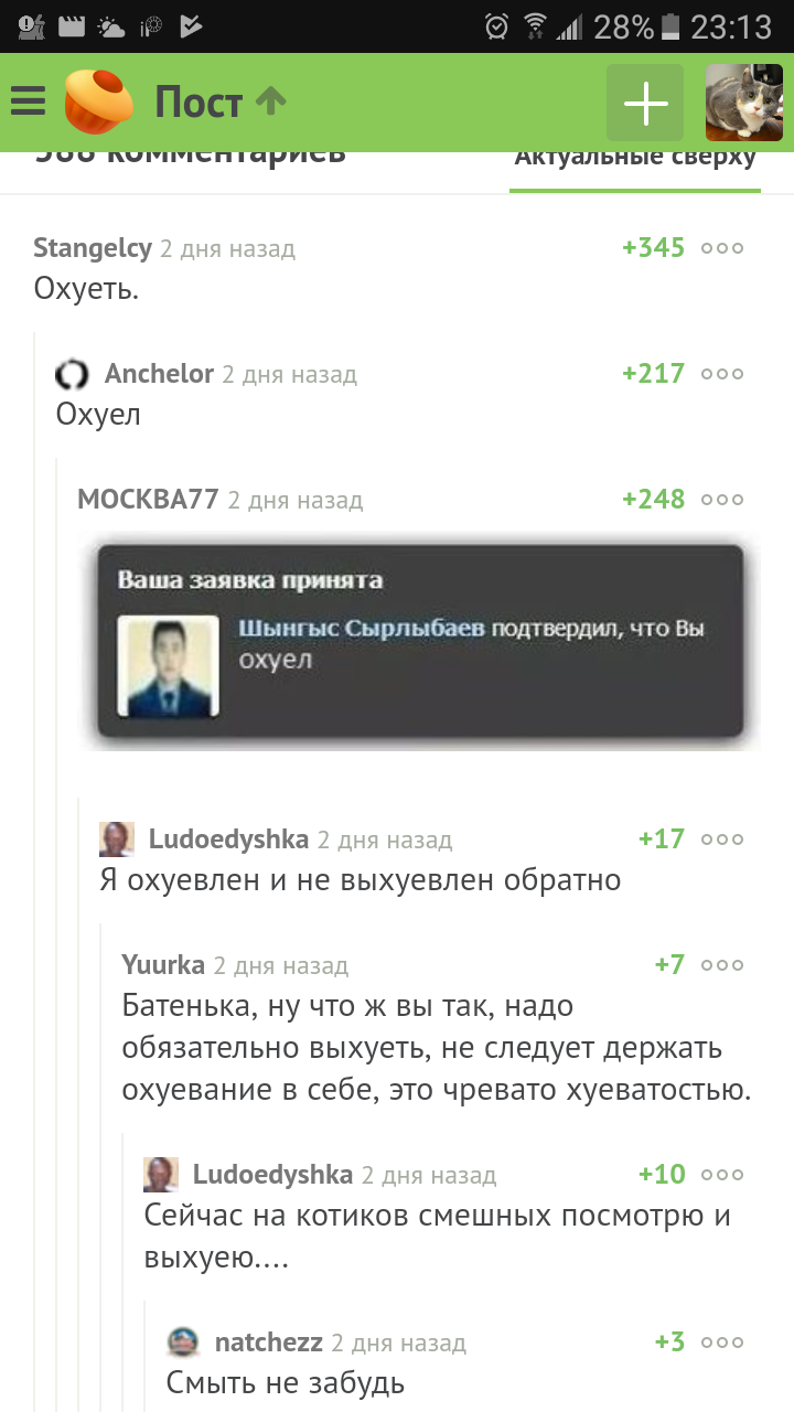 Коментарии на пикабу - Комментарии, Удивление, Пикабу, Скриншот