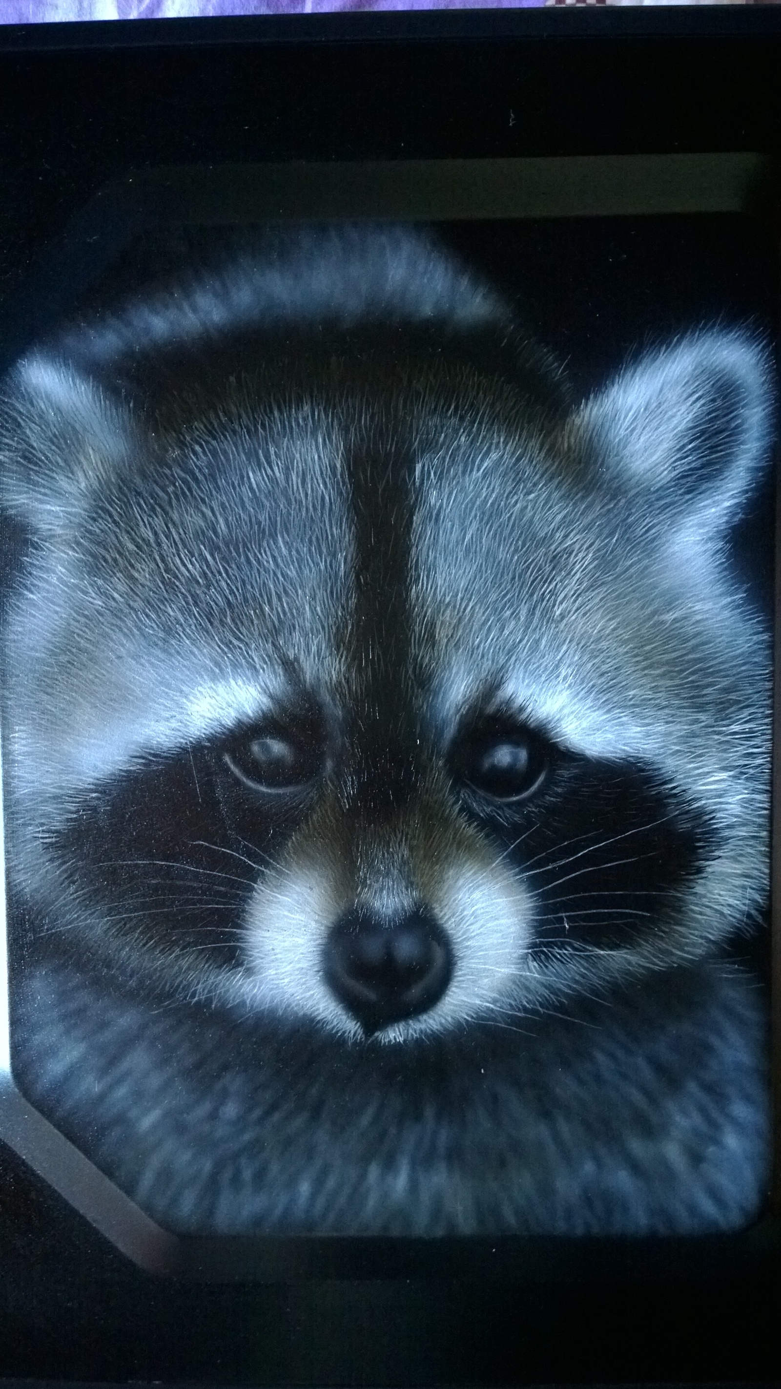 Airbrushing animals from a weak eagle to a fit raccoon - My, Airbrushing, Longpost, Animals, Hobby