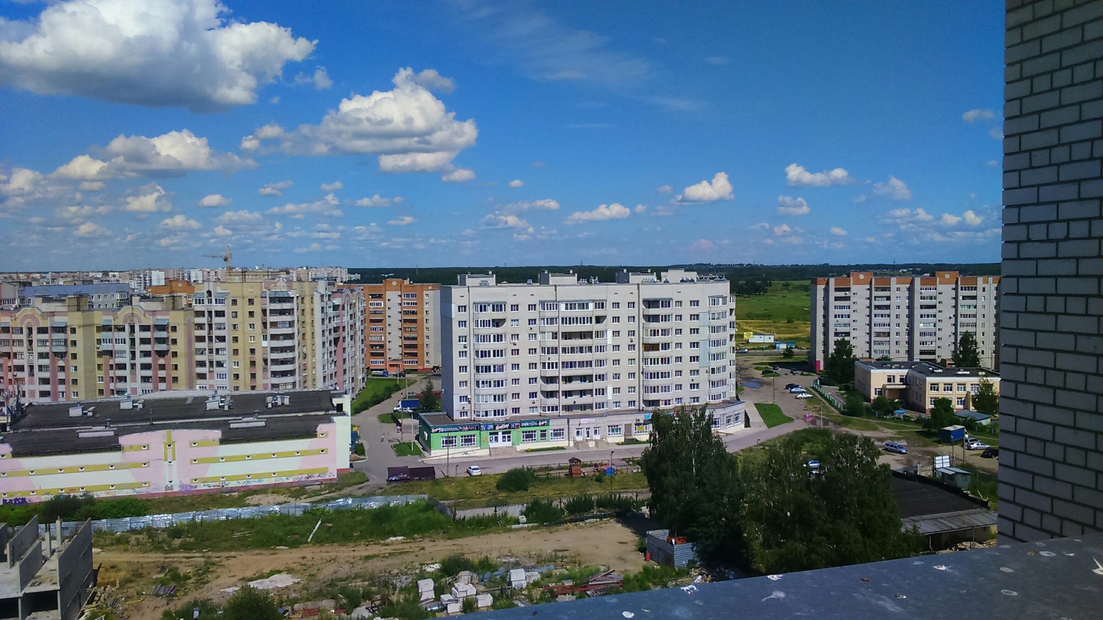 A few photos from work (alas, I could only take on the phone) - My, beauty, Roof, Yaroslavl