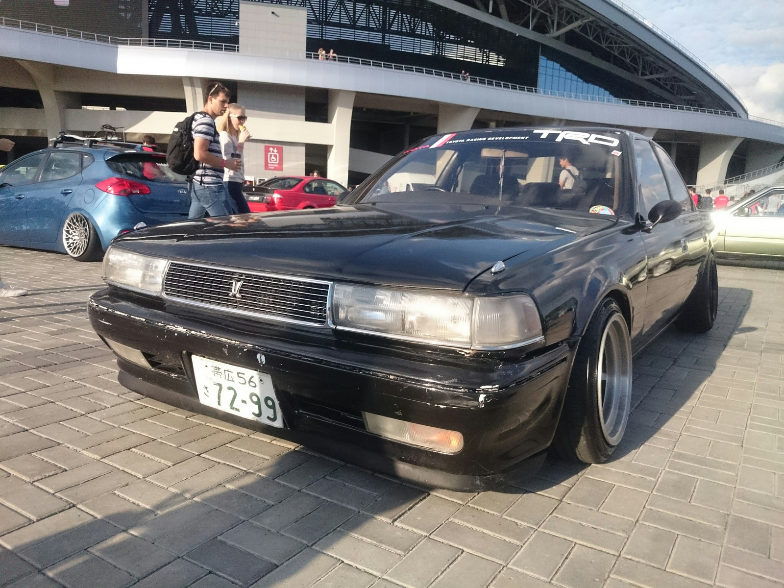 Exhibition of cars in Kazan Arena - My, Motorists, , Cool cars, Jdm, Lowrider, Longpost