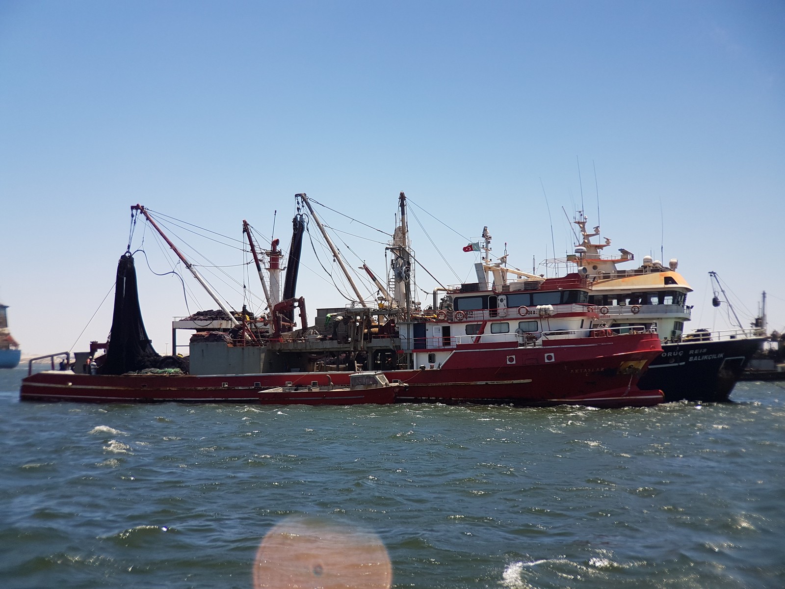 Crossing the Sahara. Russian fishermen go fishing. Africa. Mauritania. - My, Chronicle, Sea, Sailors, Sea life, Fishermen, Trawler, Africa, Fishing, Longpost, 