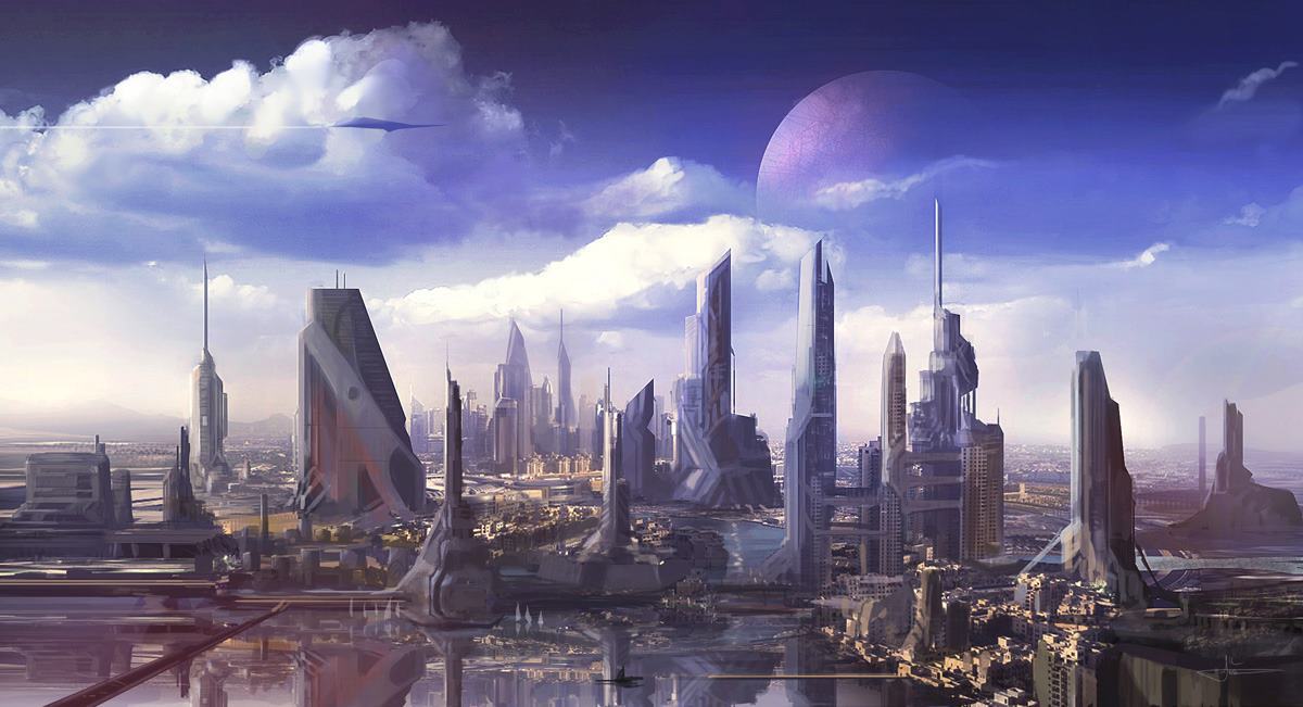 Cities of the future - Cities of the future, Art, Longpost