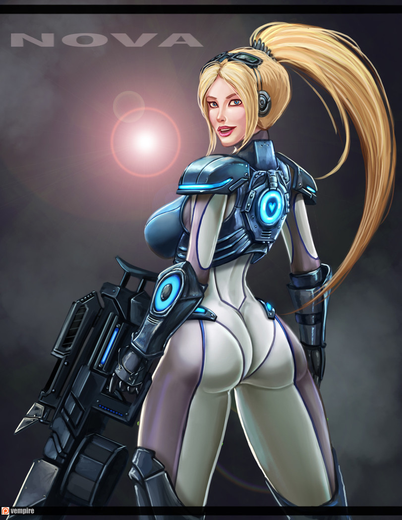 Nova again - NSFW, Nova, Starcraft, Blizzard, Erotic, , Longpost, Vempirick