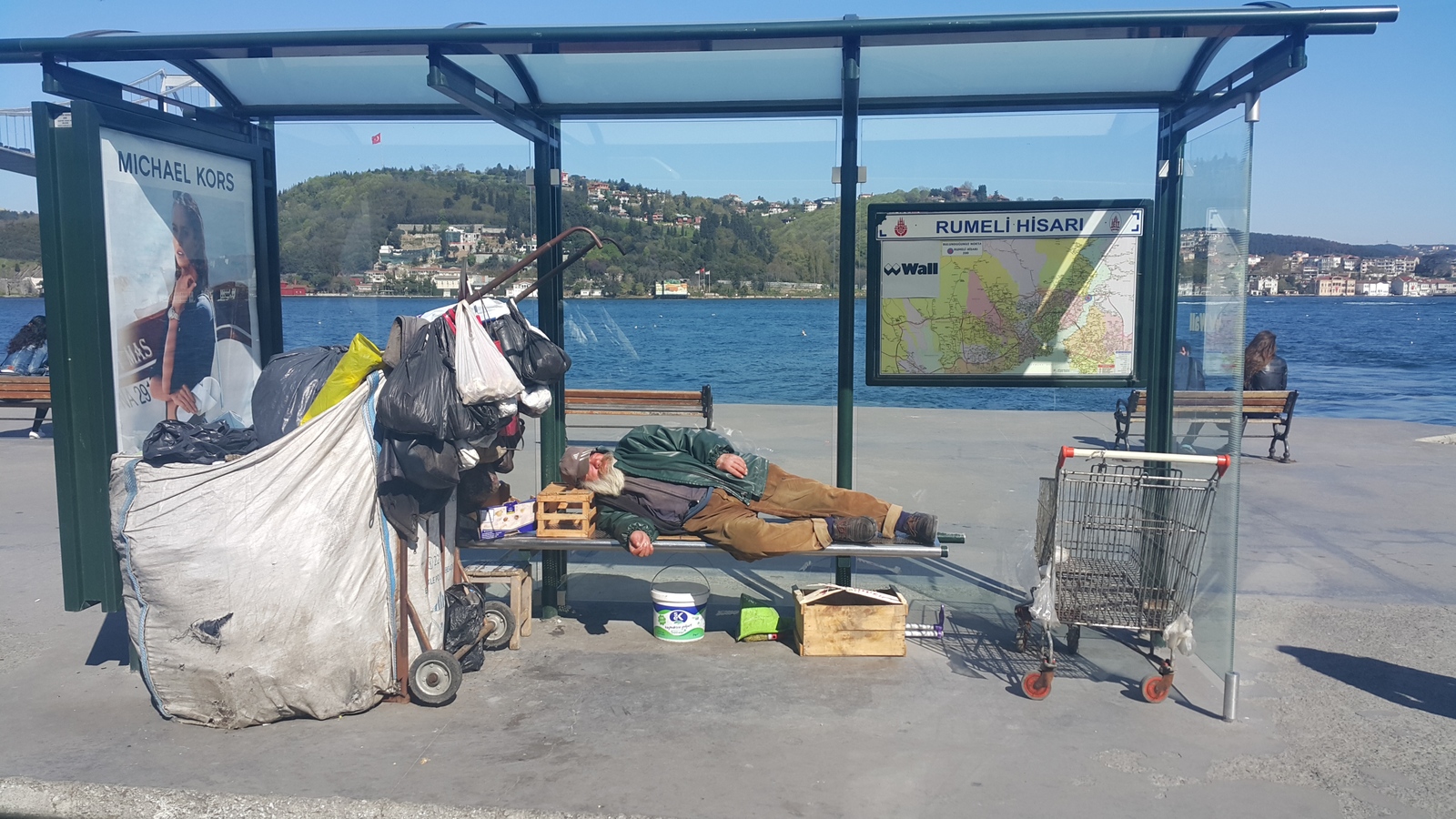 Rest is also important... - My, Istanbul, , Relaxation, Bosphorus