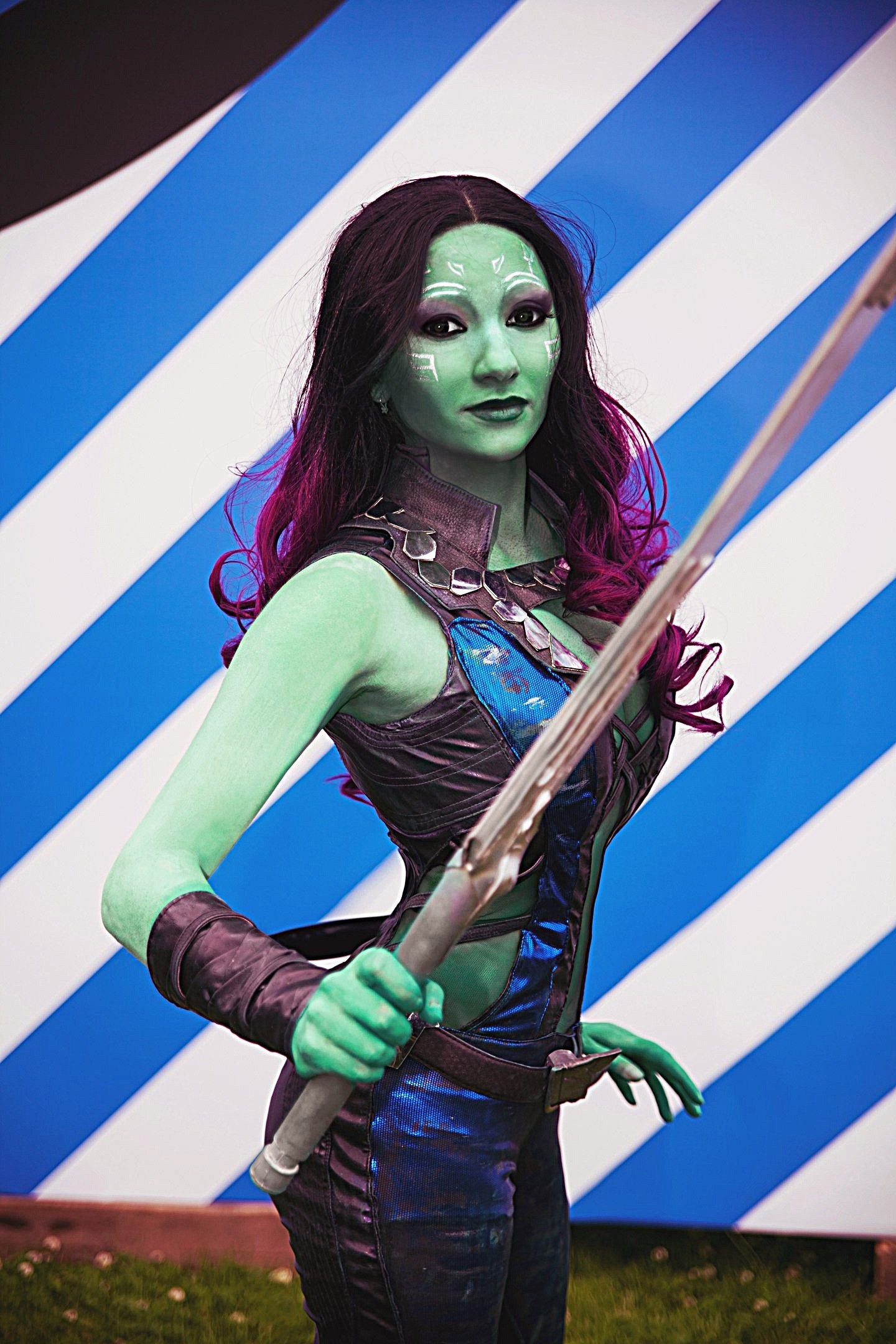 My Gamora cosplay (Guardians of the Galaxy) - My, Guardians of the Galaxy, Gamora, Cosplay, Marvel, Girls, , Vkfest, Longpost, AVA Expo