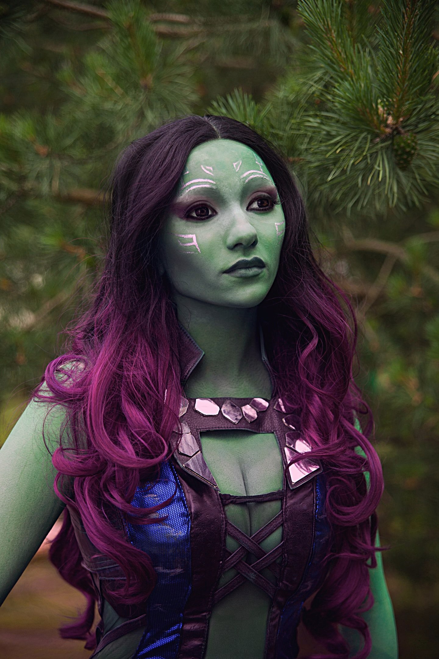 My Gamora cosplay (Guardians of the Galaxy) - My, Guardians of the Galaxy, Gamora, Cosplay, Marvel, Girls, , Vkfest, Longpost, AVA Expo