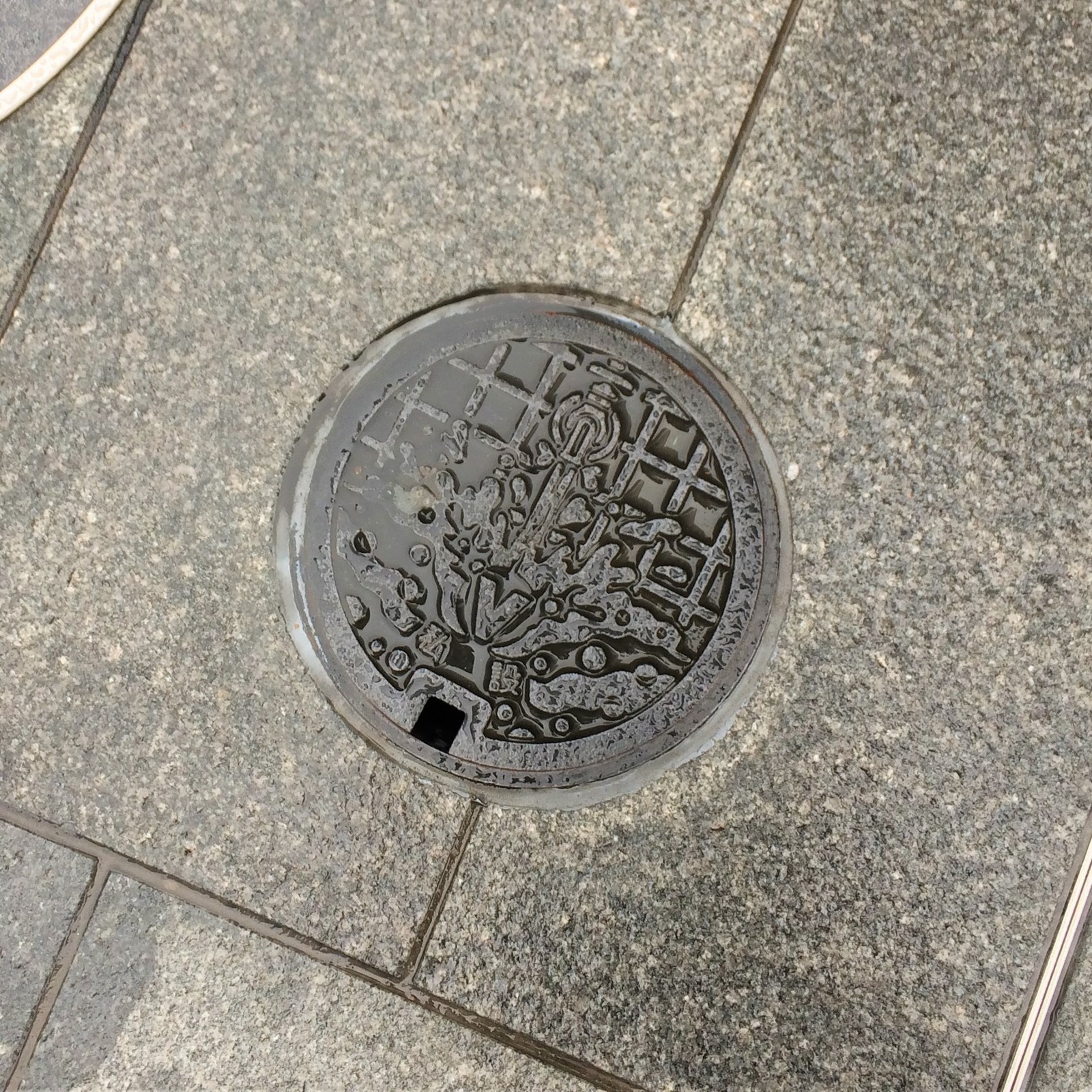 We look under our feet: sewer manholes of Japan - My, Japan, Under your feet, ordinary things, Luke, Travels, Osaka, Kyoto, Longpost