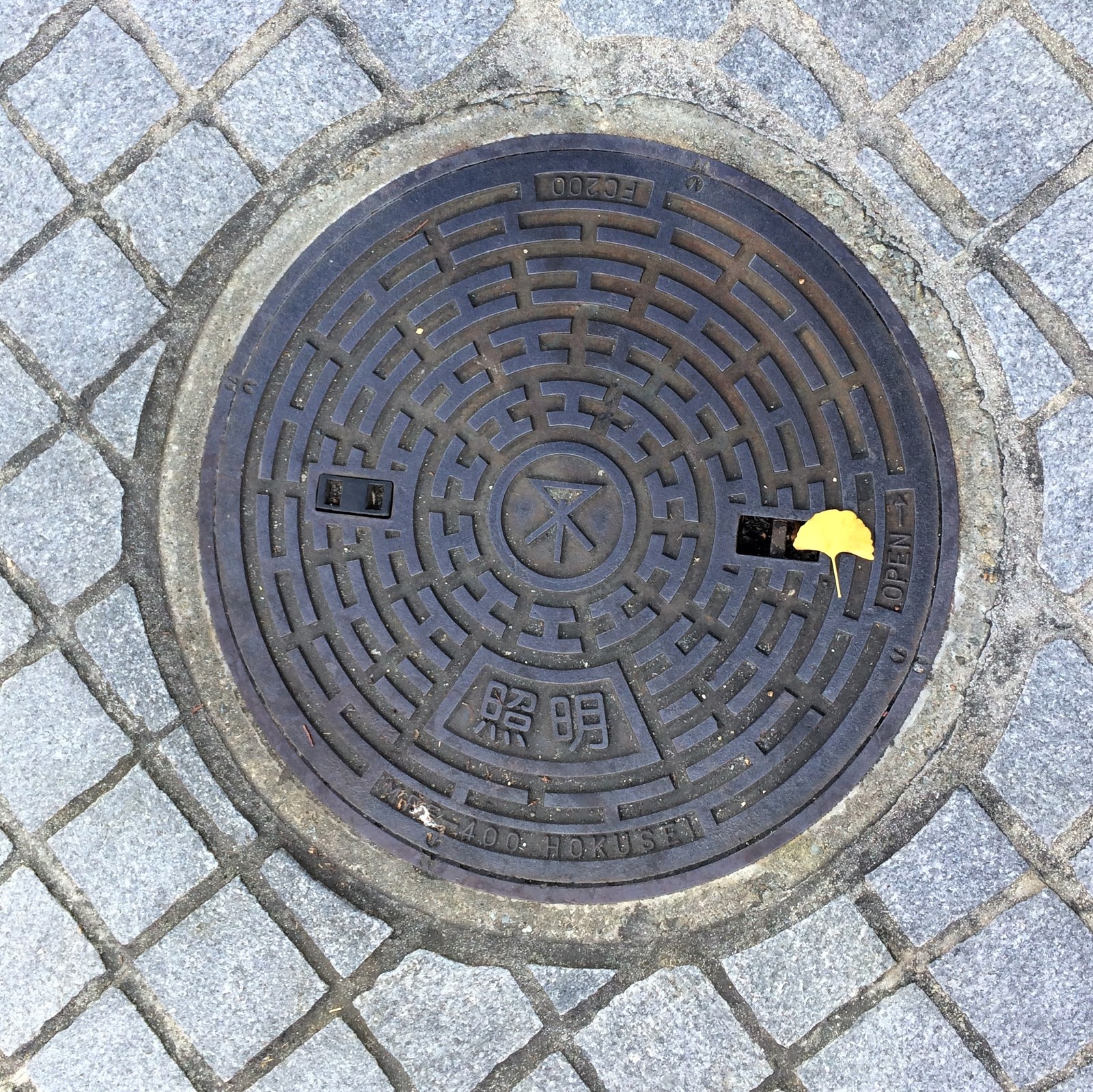 We look under our feet: sewer manholes of Japan - My, Japan, Under your feet, ordinary things, Luke, Travels, Osaka, Kyoto, Longpost