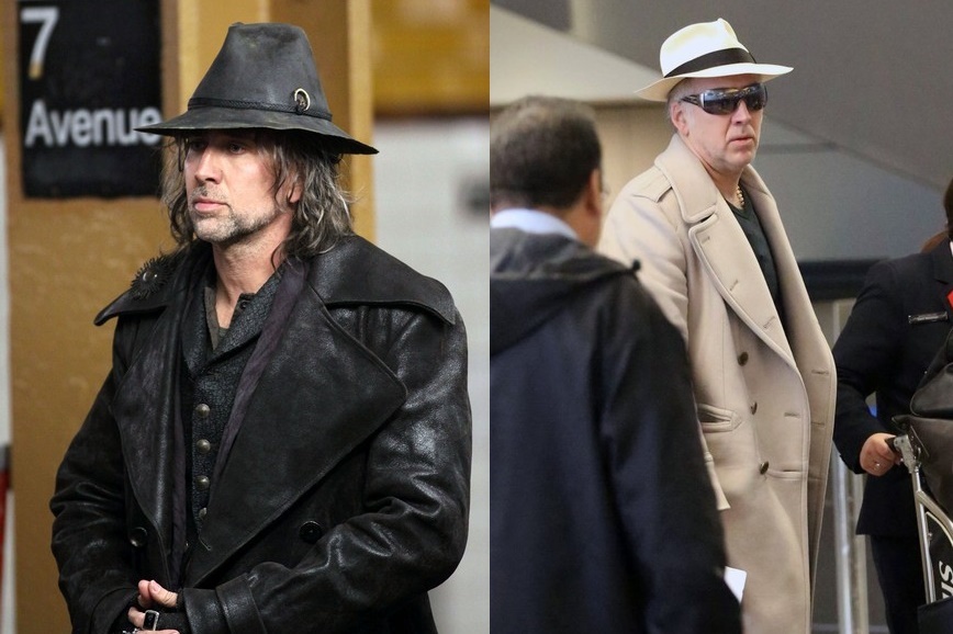 Nick Cage is so different everywhere. - Nicolas Cage, Fashion, Cloth, Outfit, Longpost