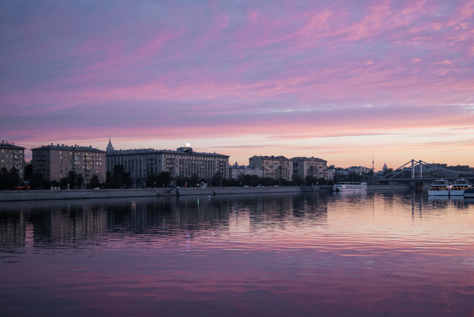 Утро в Парке Горького, Москва | Пикабу