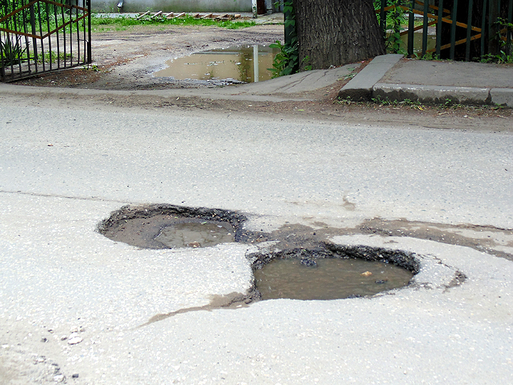 A little more about the quality of roads - My, Saratov, Russian roads, Bad roads, Highway engineering, Elusive Joe, Longpost