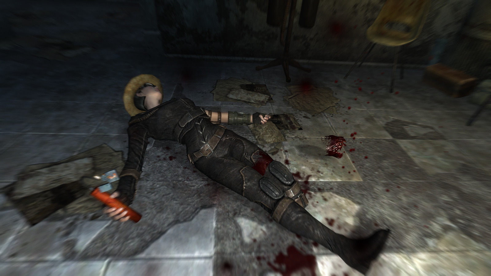 When you set fire to dynamite, and you were shot in the knee.. - My, Fallout: New Vegas, Dynamite