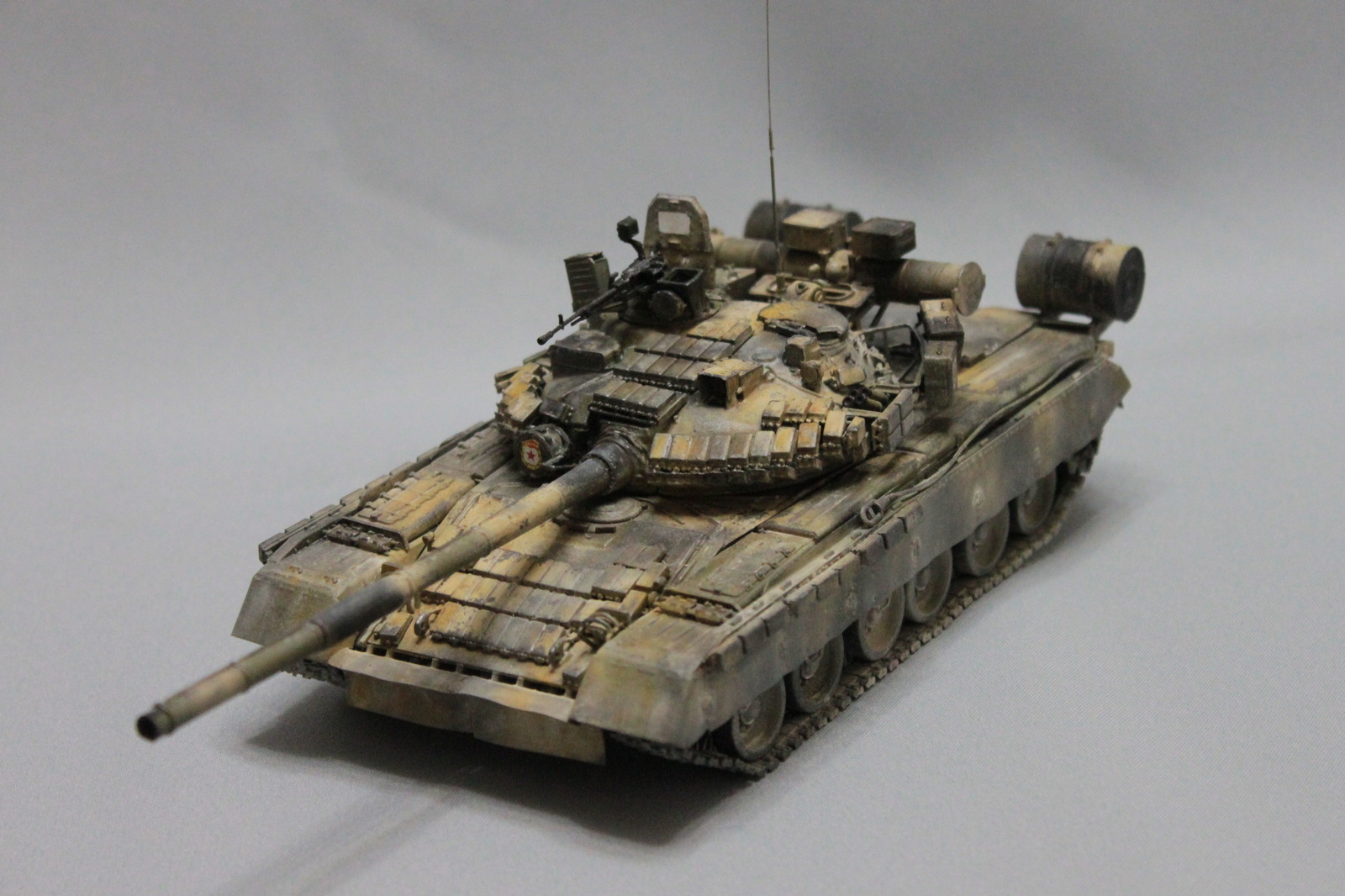 Вторая модель, Т-80БВ - Моё, т-80, Моделизм, 1:35, Trumpeter, Длиннопост