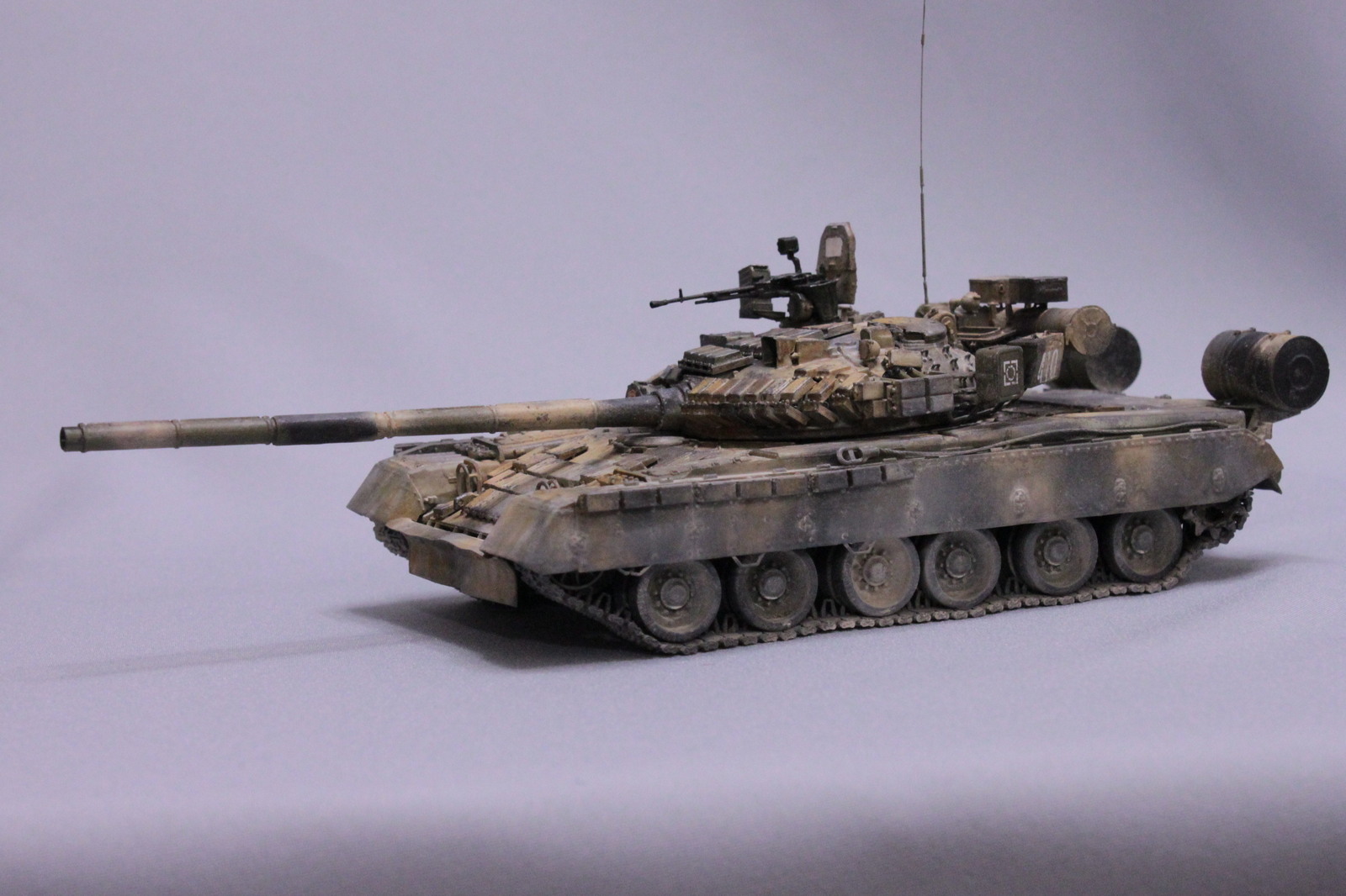 Вторая модель, Т-80БВ - Моё, т-80, Моделизм, 1:35, Trumpeter, Длиннопост