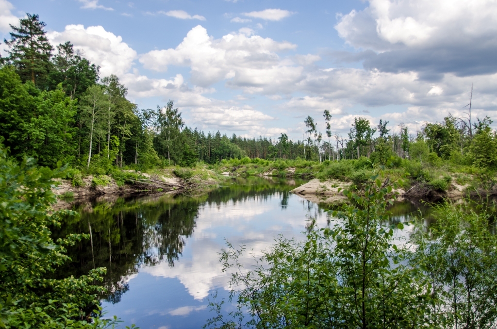 Station on the river Lukh July 17th - My, Summer, Heat, Relaxation, Lesnoe, Longpost