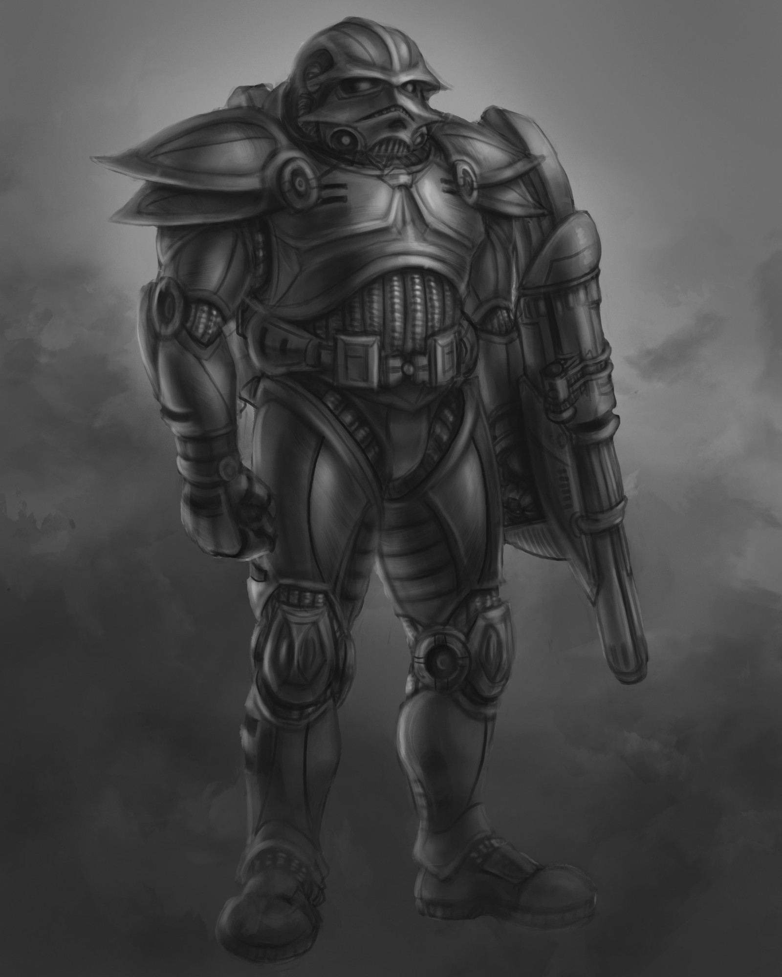 Неспешный темный солдат. Дарк Трупер. Dark Trooper phase 2. Dark Trooper phase 3. Jake siano.