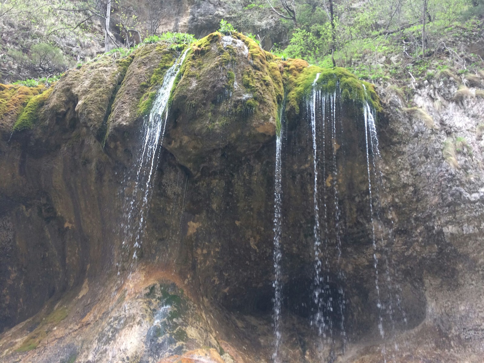 Chegem waterfalls. CBD - My, Waterfall, Karachay-Cherkessia, Spring, Longpost, Cbd