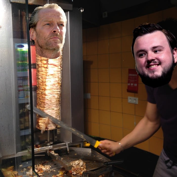 Great kebab, Sam! - Game of Thrones, 9GAG