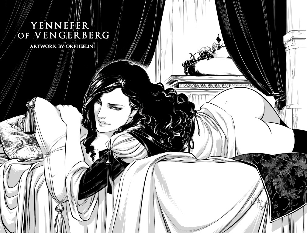 Enchantress - NSFW, , Yennefer, Witcher